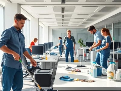 Effektive Unterhaltsreinigung Berlin für ein sauberes und gesundes Arbeitsumfeld
