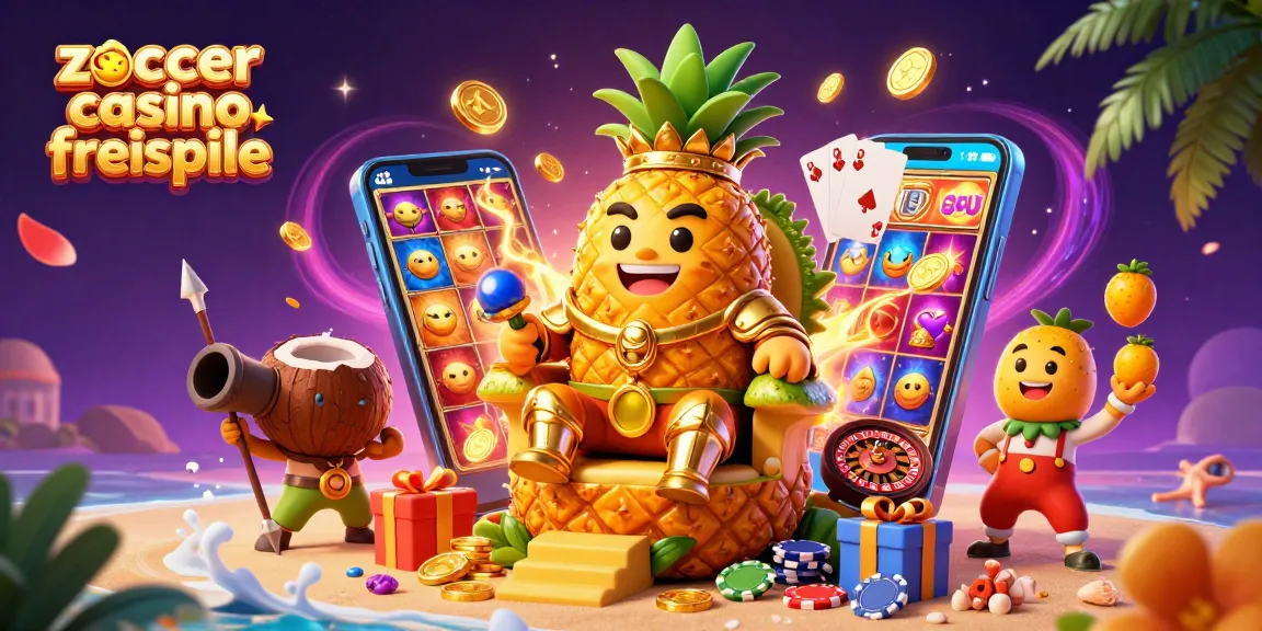 Erlebe spannende zoccer casino freispiele mit einem königlichen Ananascharakter und aufregenden Spielautomaten.