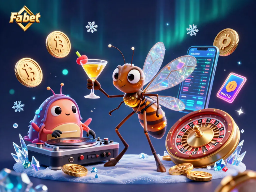 Experience the excitement of Fa bet with animated casino elements, showcasing vibrant gaming action.